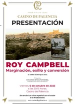 Presentación del libro:»Roy Campbell, marginación, exilio y conversión» en Palencia