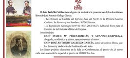 Presentación del libro: «La división de Castilla del ejército Real del norte en la 1ª guerra carlista»