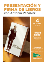 Presentación del libro «Liderazgo Abascal» en el Corte Inglés de Santander