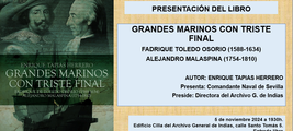 Presentación en Sevilla del libro «Grandes marinos con triste final»