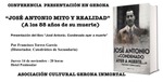 Presentación en Gerona del libro: «José Antonio condenado ayer a muerte»