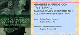 Presentación del libro Grandes Marinos con triste final